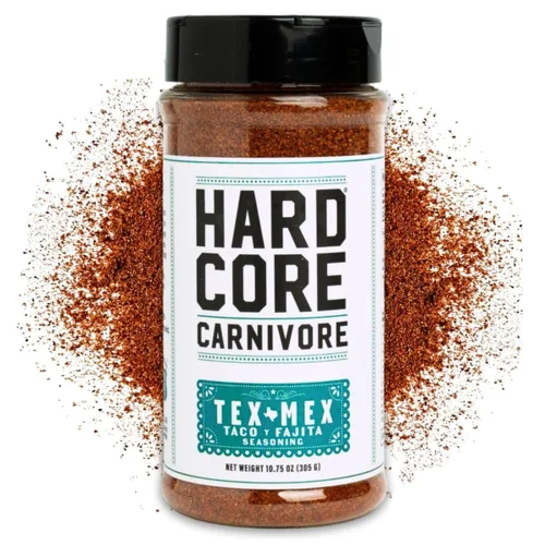 Vista 19 de Hardcore Carnivore Rojo: Condimento multiusos (coctelera de 11 onzas) Hecho en Texas, para cerdo, pollo, barbacoa, asar a la parrilla y ahumar
