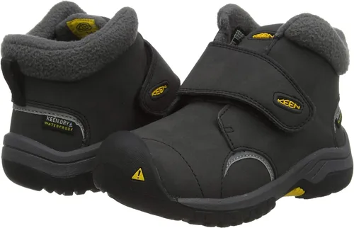 Vista 7 de KEEN Botas de nieve unisex Kootenay III de invierno impermeables para niños Nieve