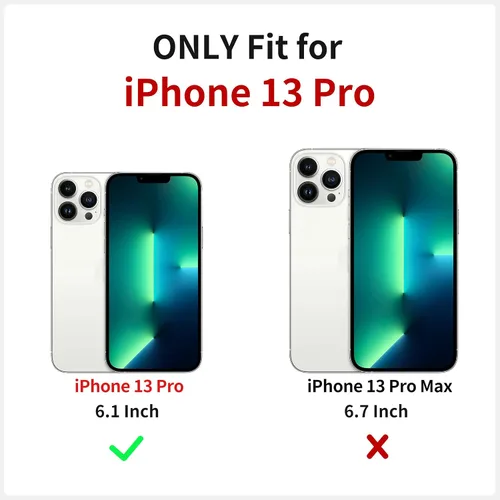 Vista 5 de XIZYO Funda magnética para iPhone 13 Pro, marco ondulado estético de ondas rizadas, transparente y lindo para mujeres y niñas