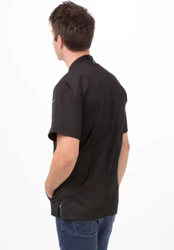 Vista 4 de Chef Works Abrigo de chef Bristol Signature Series para hombre