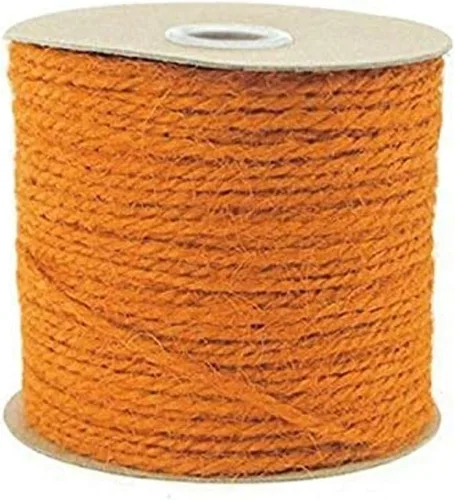 Vista 3 de Homeford Firefly Imports - Cinta de cuerda de yute, 1/16 pulgadas, 100 yardas, ciruela, 1/16 pulgadas