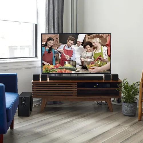 Vista 4 de Sistema de sonido envolvente iLive 5.1 con barra de sonido de 32