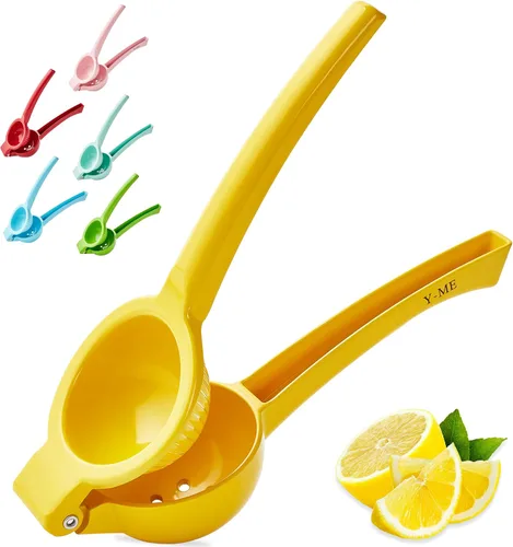 Vista 7 de Exprimidor manual Citrus Lemon Squeezer,Exprimidor de frutas Lime Press Metal,Herramienta profesional de la cocina del exprimidor de la mano