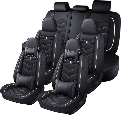 Vista 11 de Funda de asiento de auto para Cadillac Escalade ESV 2003-2026, duradera, resistente al desgaste, impermeable, funda de cojín para vehículo