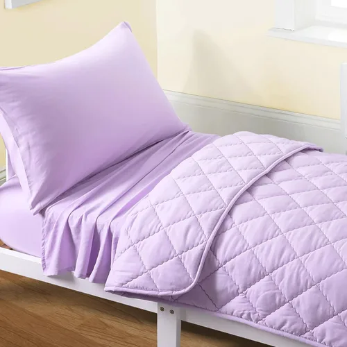 Vista 20 de FLXXIE Juego de ropa de cama de microfibra de 4 piezas, color aguamarina Aqua
