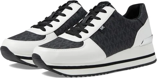 Vista 4 de Michael Kors Monique - Tenis de moda con cordones para mujer