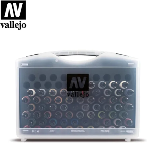 Vista 3 de Vallejo - Estuche Game Air Range Juego de pintura acrílica profesional de alta calidad Kit listo para aerógrafo para fantasía, juegos de guerra
