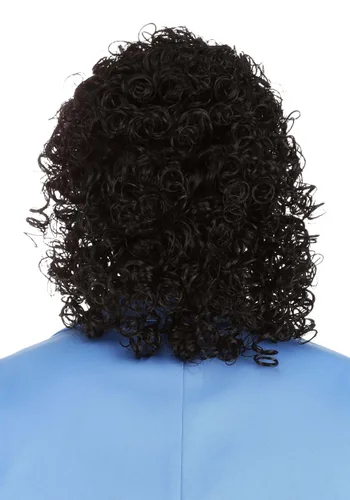 Vista 2 de Peluca de Disfraz Randy Watson de Coming to America para Hombre Multicolor