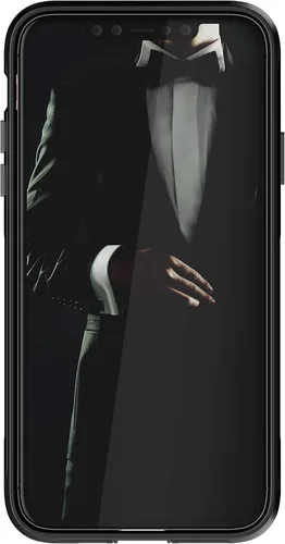 Vista 3 de Ghostek Atomic - Funda delgada para iPhone 11 Pro, funda de metal transparente para teléfono, protección de grado militar, armadura protectora
