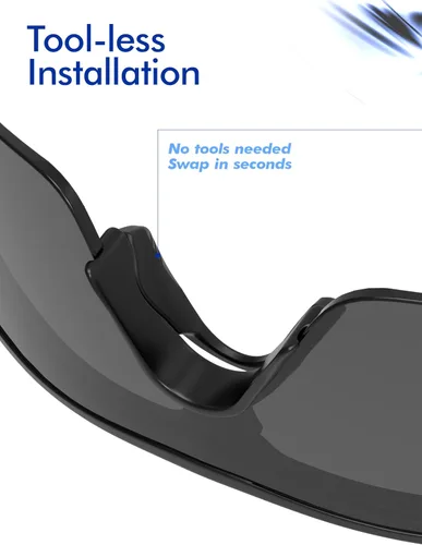 Vista 6 de SAUCER Piezas de nariz de repuesto Almohadillas para Oakley Eyeshade OO9259 Eyeshade Collectors Sunglass