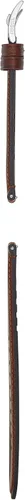 Vista 4 de Fossil - Correa de pielsilicón intercambiable para reloj unisex 087 pulgadas color Marrón oscuro Modelo S221299