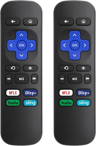 Vista 22 de Control remoto de reemplazo universal para Roku Express, para Roku Premiere, para Roku Box, para Roku Player, para Roku 1 2 3 4 -【NO para Stick o TV】