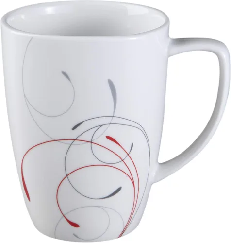 Vista 3 de Corelle juego de vajilla cuadrada/redonda de 16 piezas, Splendor, Esplendor