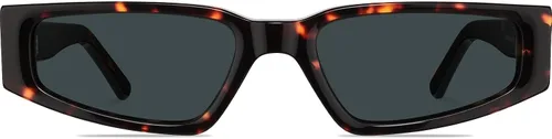 Vista 7 de ZENNI - Lentes de sol polarizados con luz azul rectangular retro para hombres y mujeres, protección UV