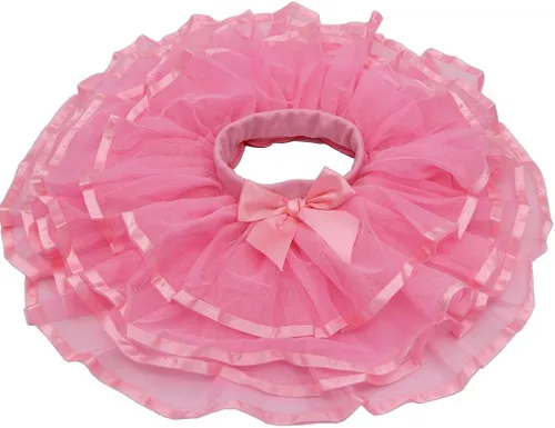 Vista 2 de Falda tutú de tutú de tul de tortuga y conejo para niñas pequeñas y grandes.