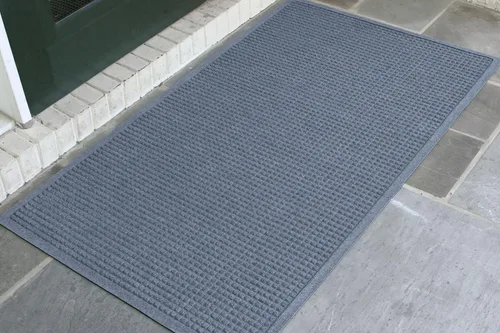 Vista 14 de Tapete de entrada Andersen Waterhog Fashion de fibra de polipropileno para interior/exterior, goma SBR, 3/8” pulgadas de grosor., Bluestone, 1