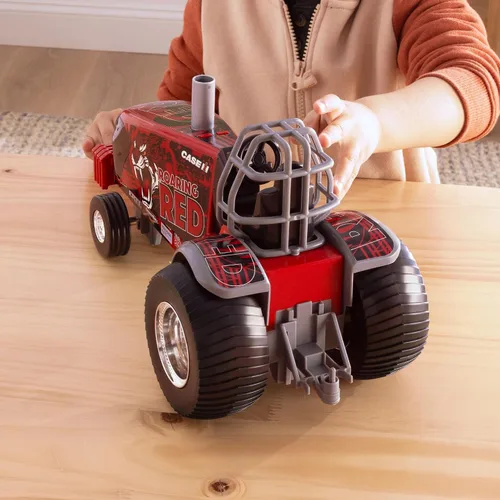 Vista 6 de ERTL 1/16 Big Farm Case IH Barn Buster Tirando Tractor 47465