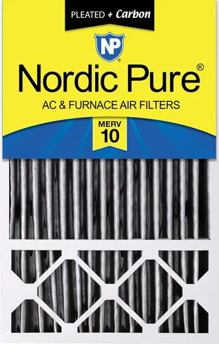 Vista 11 de Nordic Pure 16x25x5 (15_3/4 x 24_3/4 x 4_3/8) Honeywell/Lennox Filtro de aire de reemplazo MERV 8 1 unidad
