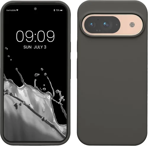 Vista 305 de kwmobile Funda Compatible con Google Pixel 6 Pro - Funda de Teléfono de Silicona TPU con Acabado Suave - Azul Caribe