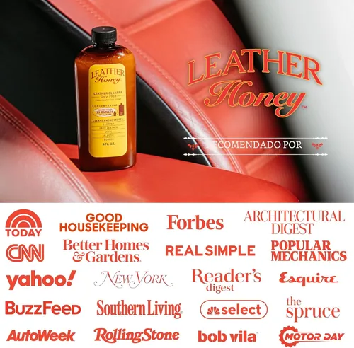 Vista 7 de Limpiador de piel de Leather Honey: el mejor limpiador de piel para vinilo y prendas de vestir, muebles, auto, interior, zapatos y accesorios. La