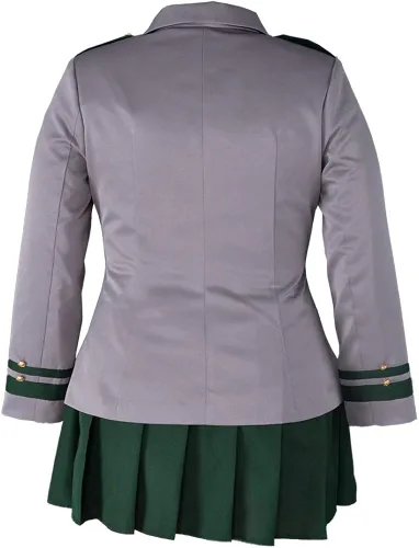 Vista 4 de miccostumes Disfraz de superhéroe de anime para mujer uniforme escolar