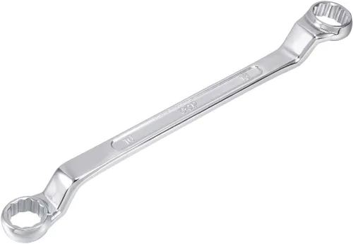 Vista 7 de uxcell Llave métrica de extremo de caja doble con desplazamiento de 12 puntos de 0.217 in x 0.276 in, cromada, acero Cr-V