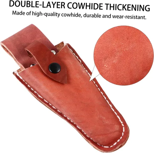 Vista 5 de DOITOOL Bolsa de podadora de jardín, herramienta de peluquería para el cabello, tijeras de tijera, protector de vaina de poda, cinturón
