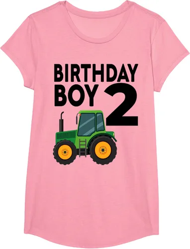 Vista 32 de Camiseta familiar para fiesta de 2 años de edad para niños, Blanco, Kids 2