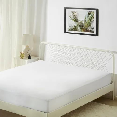 Vista 9 de Amazon Basics Funda de colchón con cremallera, impermeable y a prueba de chinches, tamaño individual