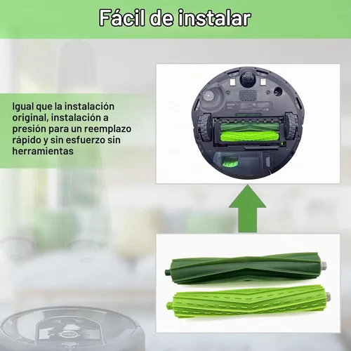 Vista 6 de Piezas de repuesto para iRobot Roomba E5 E6 E7 i2 i3 i3+i4 i4+ i5 i5+ i6 i6+ i7 i7+ i8 i8+/Plus i1 E i j Series Robot Aspirador, 1