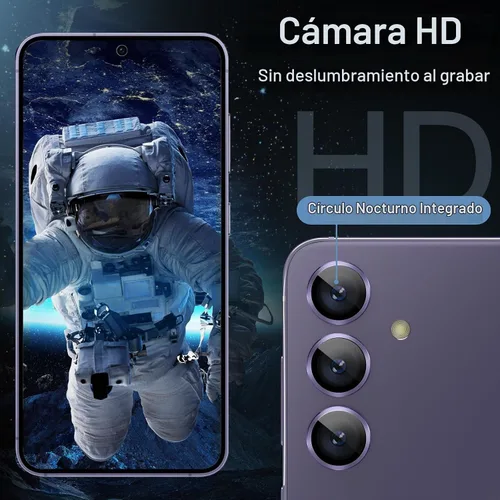Vista 5 de JETech Protector de lente de cámara para Galaxy S24 Plus, violeta cobalto