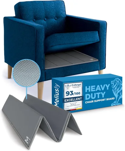 Vista 10 de Tabla de apoyo para cojín de silla para asiento caído (17 x 22), paquete de 2 Seat Support Under Cushions - 8mm Engineered Wood for Recliner &