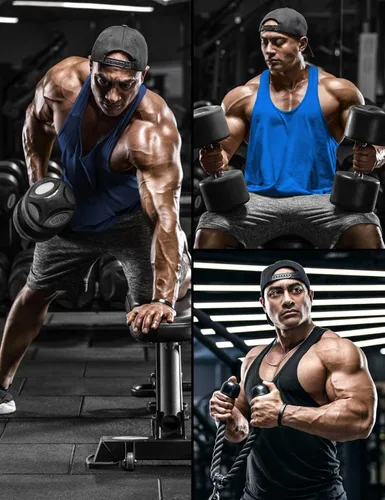 Vista 5 de DEMOZU Camiseta sin mangas para hombre con espalda en Y para culturismo, entrenamiento muscular, atletismo, correr, playa, gimnasio, paquete de 1