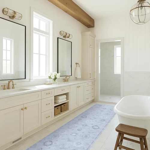 Vista 35 de Alfombra Turca. Felpudo Lavable Vintage Oriental de Inspiración Antigua Tradicional Alfombras de Área Pequeñas Modernas de Lujo para Entrada 378RR