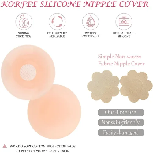 Vista 4 de Boob Tape, 3 Inches Extra-Wide Boobytape Breast Lift Tape