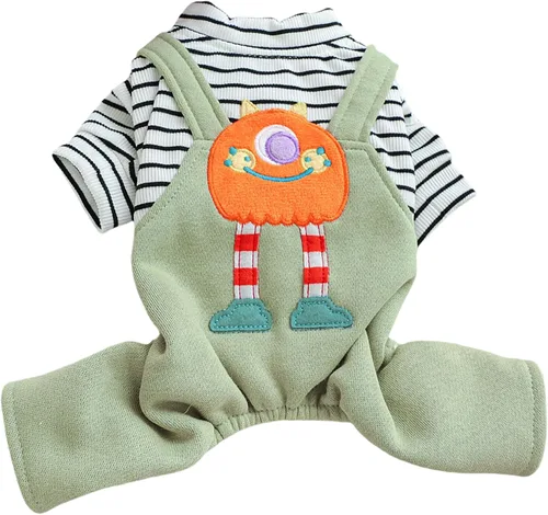 Vista 35 de Ropa para perros de verano con lazo, camisas elegantes para mascotas para perros pequeños, niños y niñas, cachorros, overol clásico, traje clásico