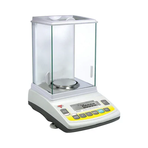 Vista 7 de AGZN120 Balanza analítica, 4.23 oz x 0.00 oz (legibilidad de 0.1mg), carcasa robusta de metal fundido a presión, celda de carga electromagnética