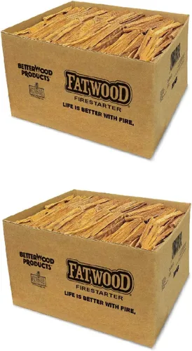 Vista 17 de Firestarter de madera de pino totalmente natural para chimenea, quimeneas, parrilla o estufas de pellets y leña, cubo de abedul de 5 libras