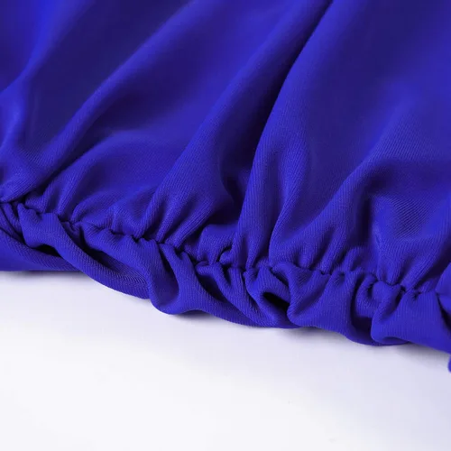 Vista 26 de RXRXCOCO - Traje de baño fruncido de una pieza, con cuello en V, para mujer, con control de abdomen y cuello halter