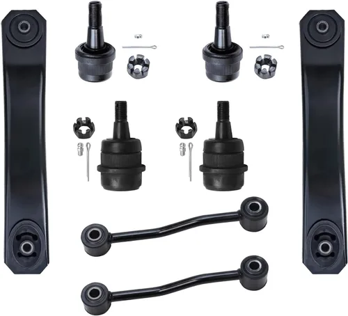 Vista 88 de Detroit Axle - Kit de suspensión frontal de 8 piezas para Chevy Silverado