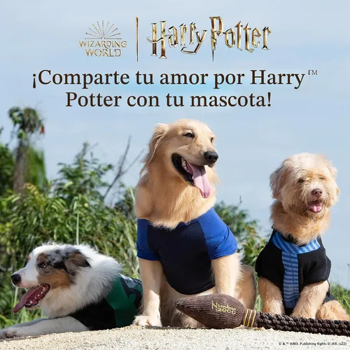 Vista 7 de Harry Potter Gryffindor Suéter para perro, ropa exterior para mascotas, ropa y accesorios para perros con licencia oficial para casas de Hogwarts