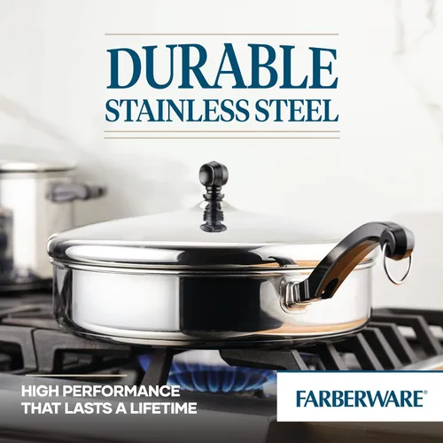 Vista 145 de Farberware Olla clásica de vapor hecha en acero inoxidable, 3 qt.