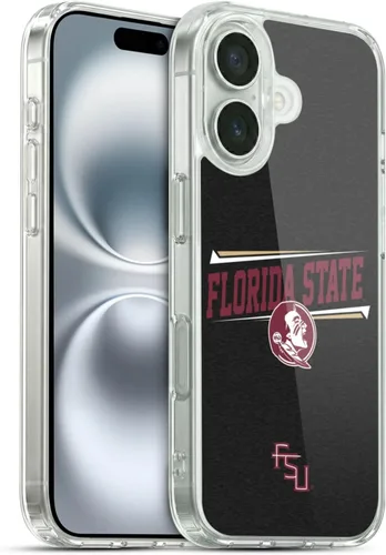 Vista 269 de Oficial Universidad Estatal de Florida FSU Soft Gel Case para iPhone de Apple 7 Plus/iPhone 8 Plus, Banner