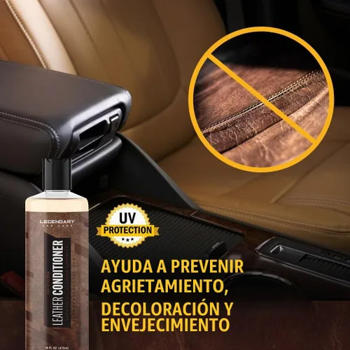 Vista 2 de Legendary Leather Conditioner 16oz - Limpiador y restaurador de interiores