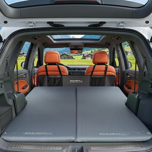 Vista 12 de Placa de extensión del colchón del asiento trasero del coche, extensor Gris-oscuro