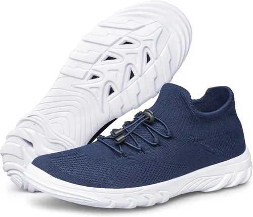Vista 6 de SILLENORTH Zapatos de agua para hombre y mujer, de secado rápido, zapatos de agua sin cordones, zapatos casuales para caminar para buceo, natación
