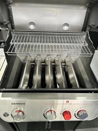 Vista 8 de 66032 GS4 Genesis 2 Barras aromatizantes para Weber 3 quemadores GS4 Genesis II Piezas de repuesto Genesis II/LX 300 SER E310 E315 E335 S310
