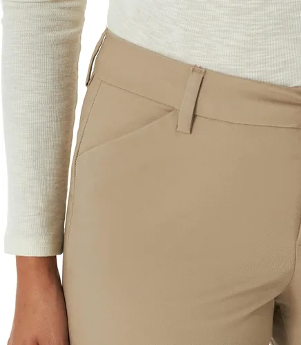 Vista 4 de Lee Pantalón de pierna recta para mujer, sin arrugas, ajuste relajado