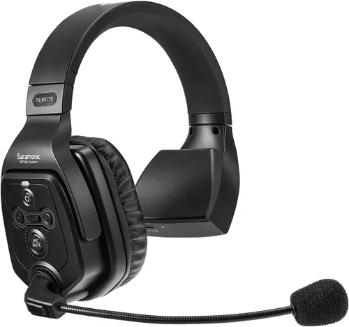 Vista 23 de Saramonic WiTalk-WT2D Full Duplex Wireless Intercom Headset System para 2 Personas 1.9GHz Comunicación Intercomunicador Auriculares con Estuche