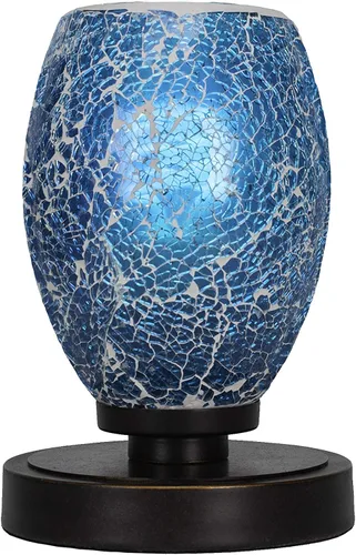 Vista 33 de Luna - Lámpara de mesa con 1 luz en granito oscuro (51-DG-300)